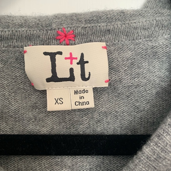 Label Thread Cashmere Wool Blend Zip-Up Hoodie - Picture 3 of 7